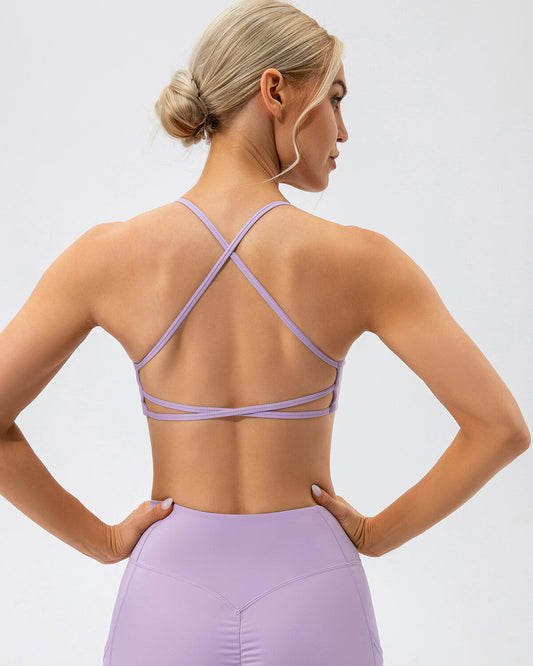 LeRoxy | Sportbeha | Comfortabele Dames Sport BH Paars