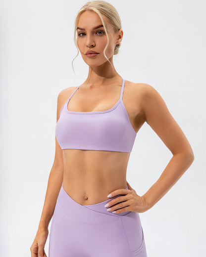 LeRoxy | Sportbeha | Comfortabele Dames Sport BH Paars
