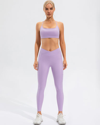 LeRoxy | Sportbeha | Comfortabele Dames Sport BH Paars