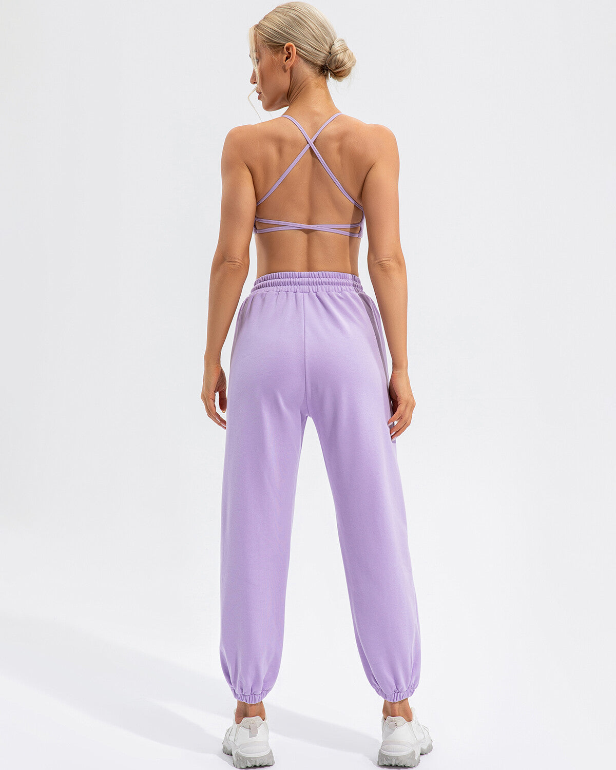 LeRoxy | Sportbeha | Comfortabele Dames Sport BH Paars