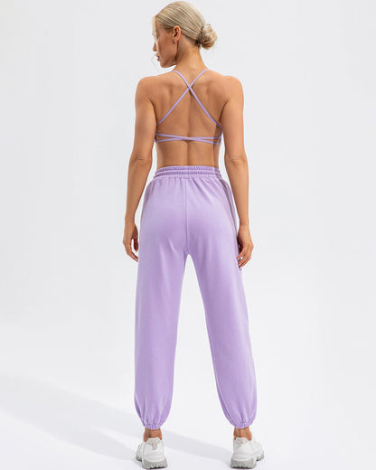 LeRoxy | Sportbeha | Comfortabele Dames Sport BH Paars