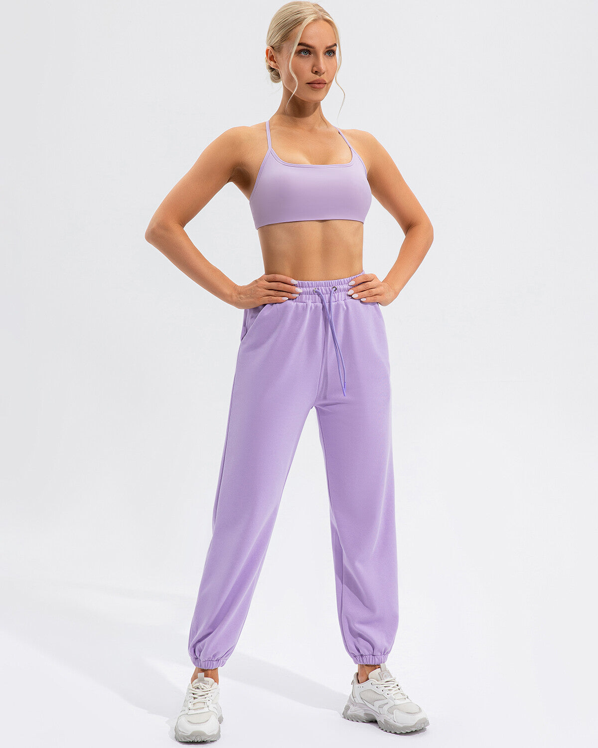 LeRoxy | Sportbeha | Comfortabele Dames Sport BH Paars