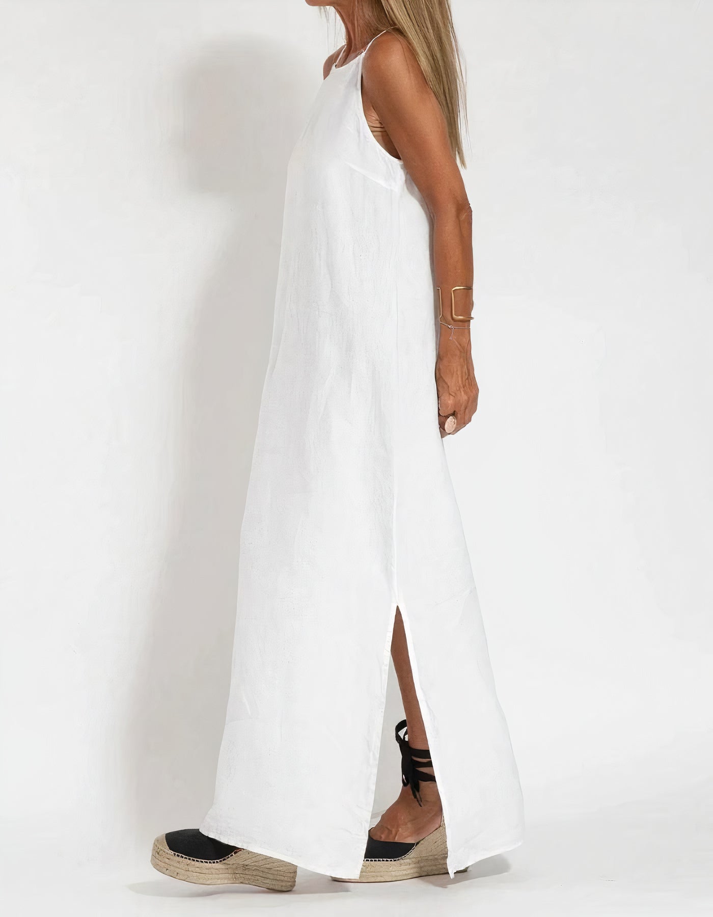 LeRoxy | Dames Mouwloze Zomerjurk | Elegante Casual Jurk voor Warme Dagen