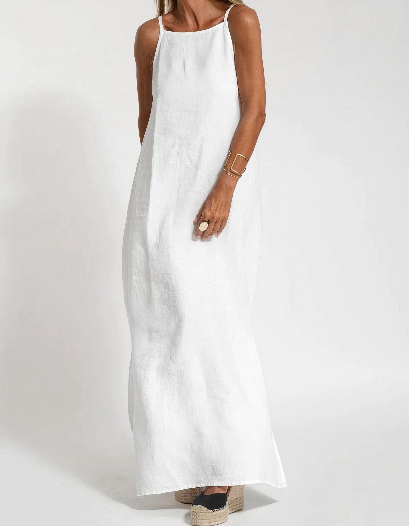 LeRoxy | Dames Mouwloze Zomerjurk | Elegante Casual Jurk voor Warme Dagen