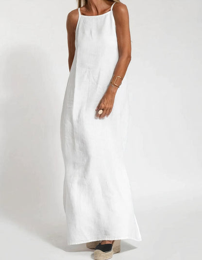 LeRoxy | Dames Mouwloze Zomerjurk | Elegante Casual Jurk voor Warme Dagen