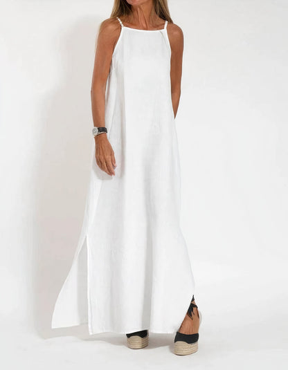 LeRoxy | Dames Mouwloze Zomerjurk | Elegante Casual Jurk voor Warme Dagen