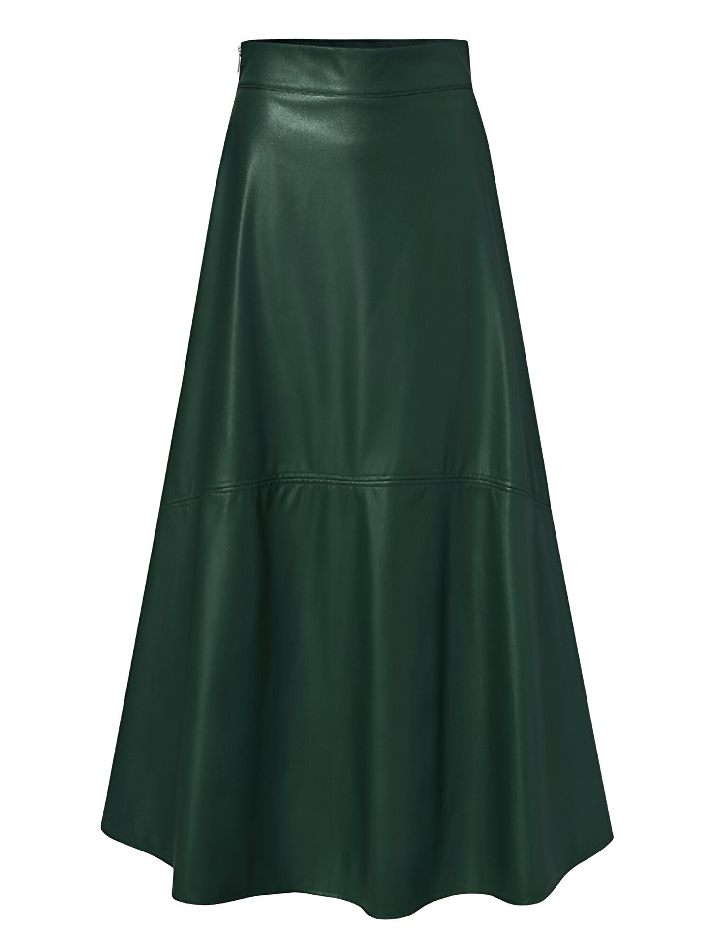 LeRoxy | PU Leren Maxi Rok voor Dames | Verfijnde Lange Rok met Stijlvolle Look