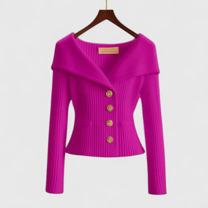 LeRoxy | Dames Cardigan | Zachte Gebreide Elegante Trui