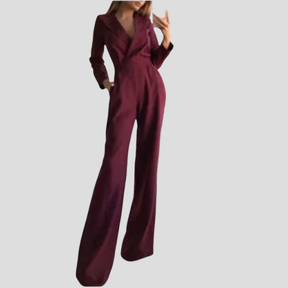 LeRoxy | Elegante damesjumpsuit met brede bandjes | comfortabele en stijlvolle pasvorm