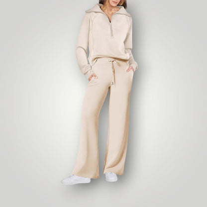 LeRoxy - Ontdek de Tweedelige Loungewear Set: Stijlvolle Comfort voor Thuis