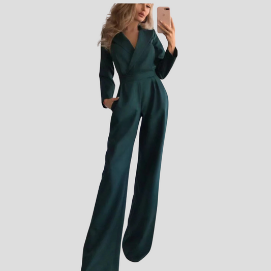 LeRoxy | Elegante damesjumpsuit met brede bandjes | comfortabele en stijlvolle pasvorm