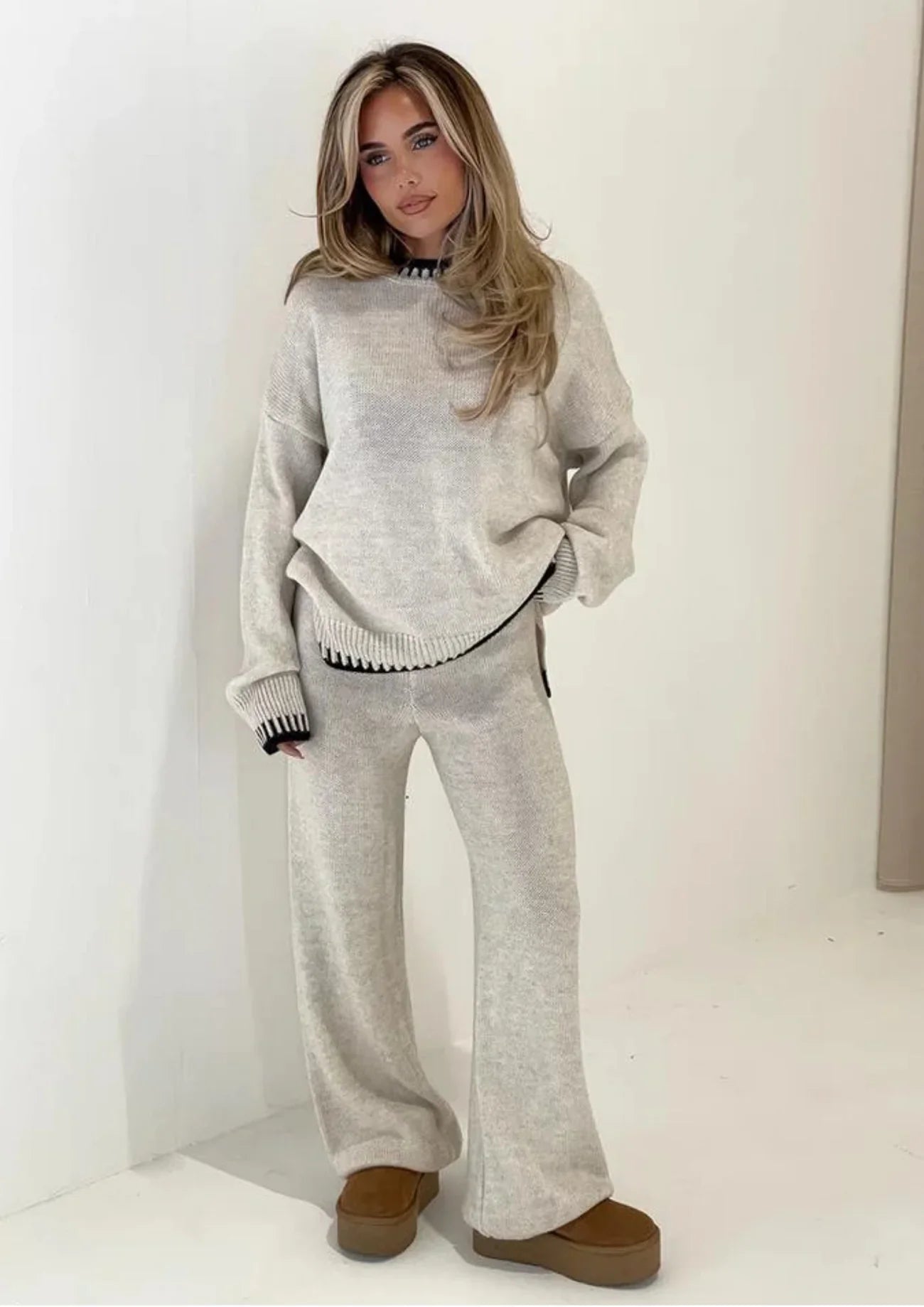 LeRoxy| Comfortabele knit set