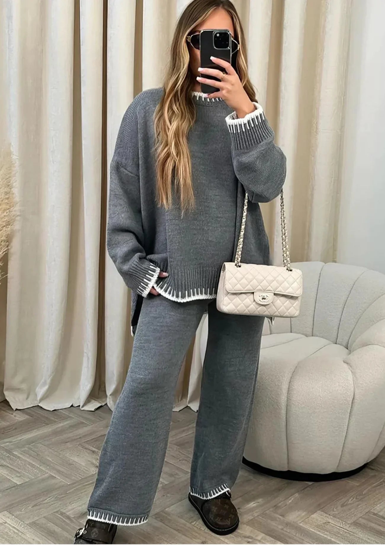 LeRoxy| Comfortabele knit set