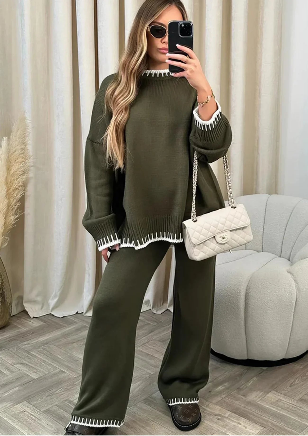 LeRoxy| Comfortabele knit set