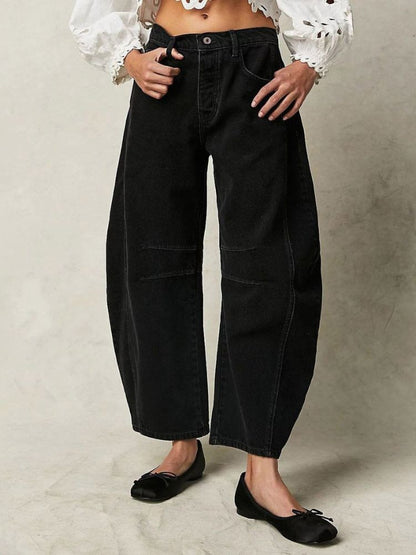 LeRoxy | Dames Halfhoge Jeans | Comfortabele Skinny Fit Spijkerbroek