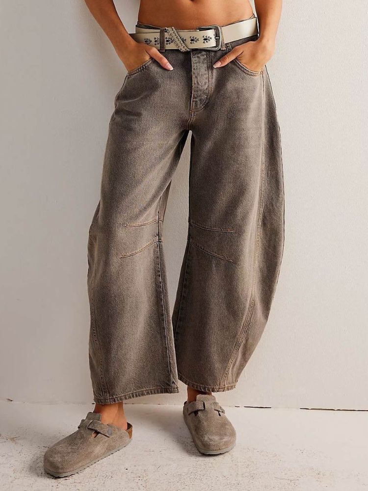 LeRoxy | Dames Halfhoge Jeans | Comfortabele Skinny Fit Spijkerbroek