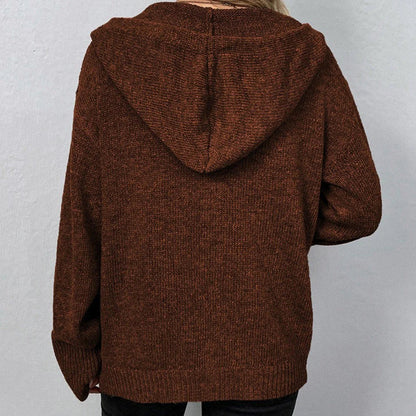 LeRoxy | Dames cardigan met capuchon en trekkoord