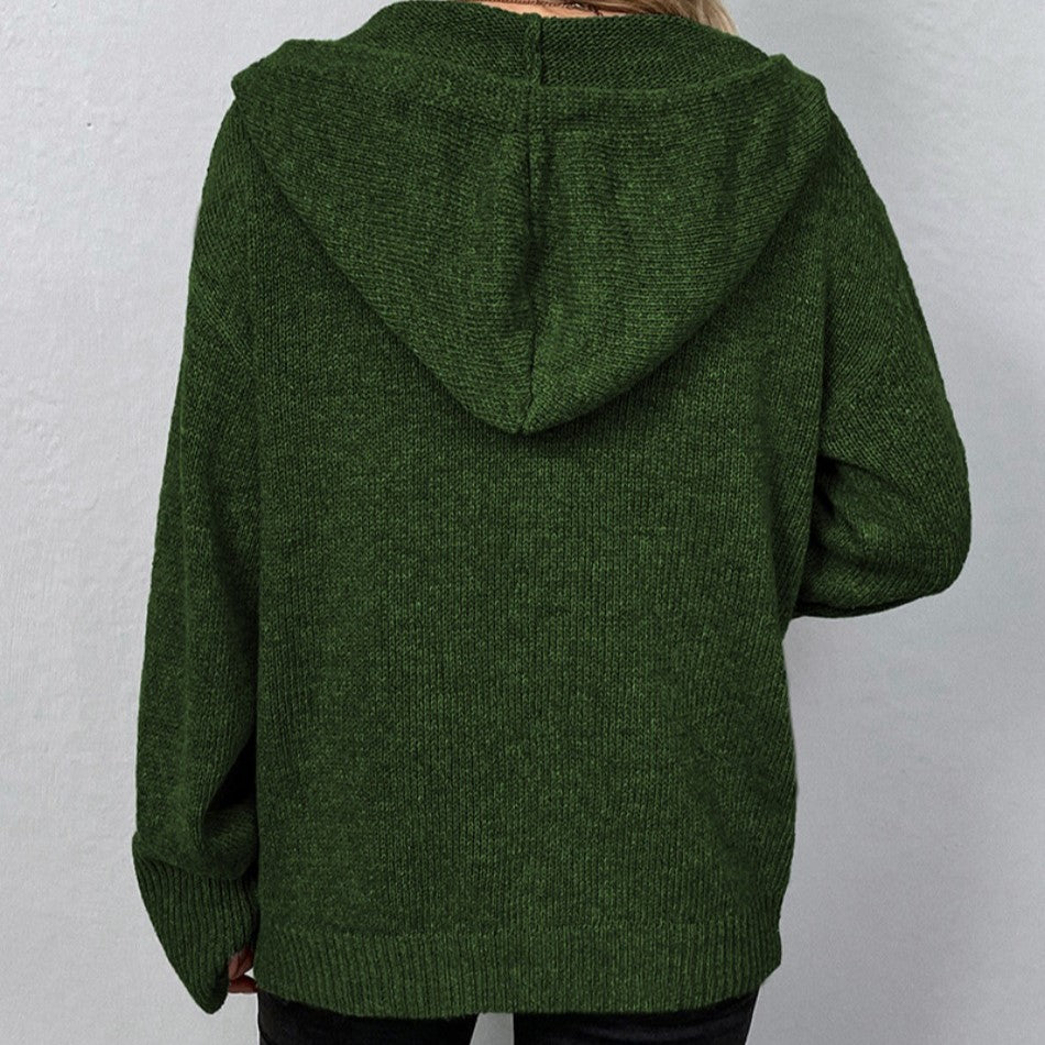 LeRoxy | Dames cardigan met capuchon en trekkoord