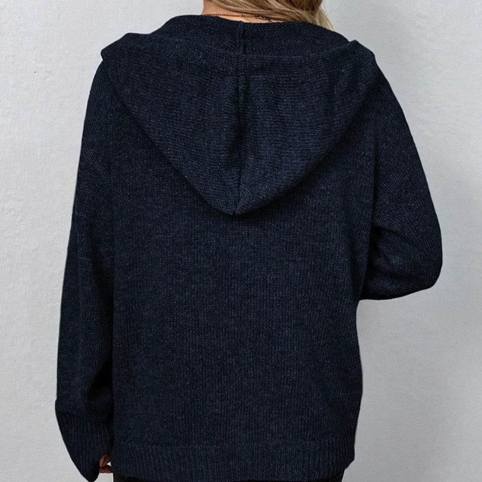 LeRoxy | Dames cardigan met capuchon en trekkoord