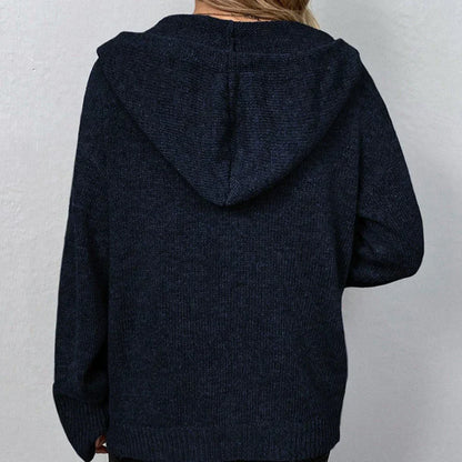 LeRoxy | Dames cardigan met capuchon en trekkoord