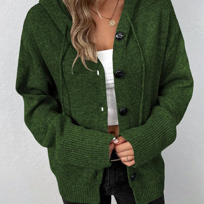 LeRoxy | Dames cardigan met capuchon en trekkoord