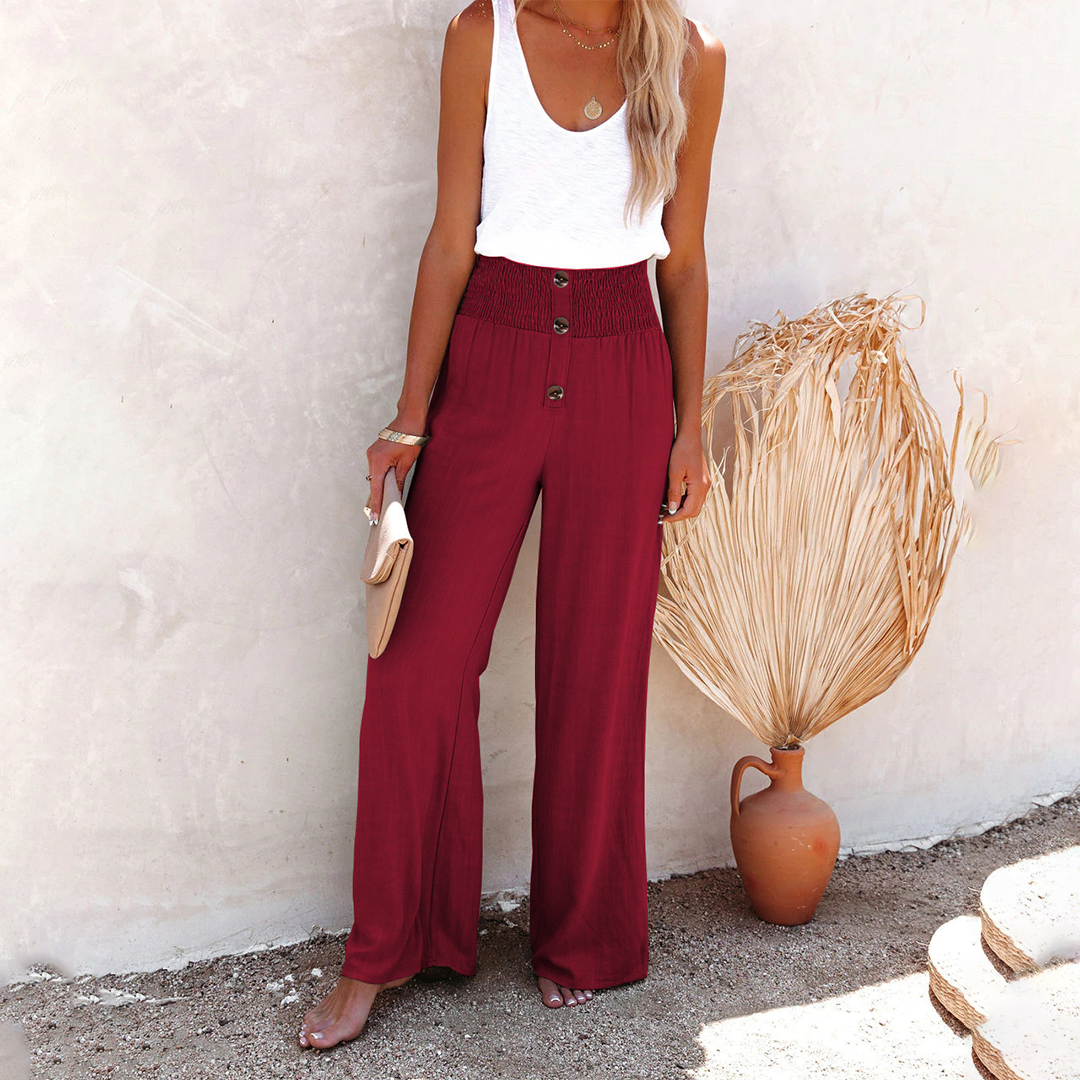 LeRoxy Broek met Hoge Taille – Trendy en Comfortabel voor Elke Gelegenheid