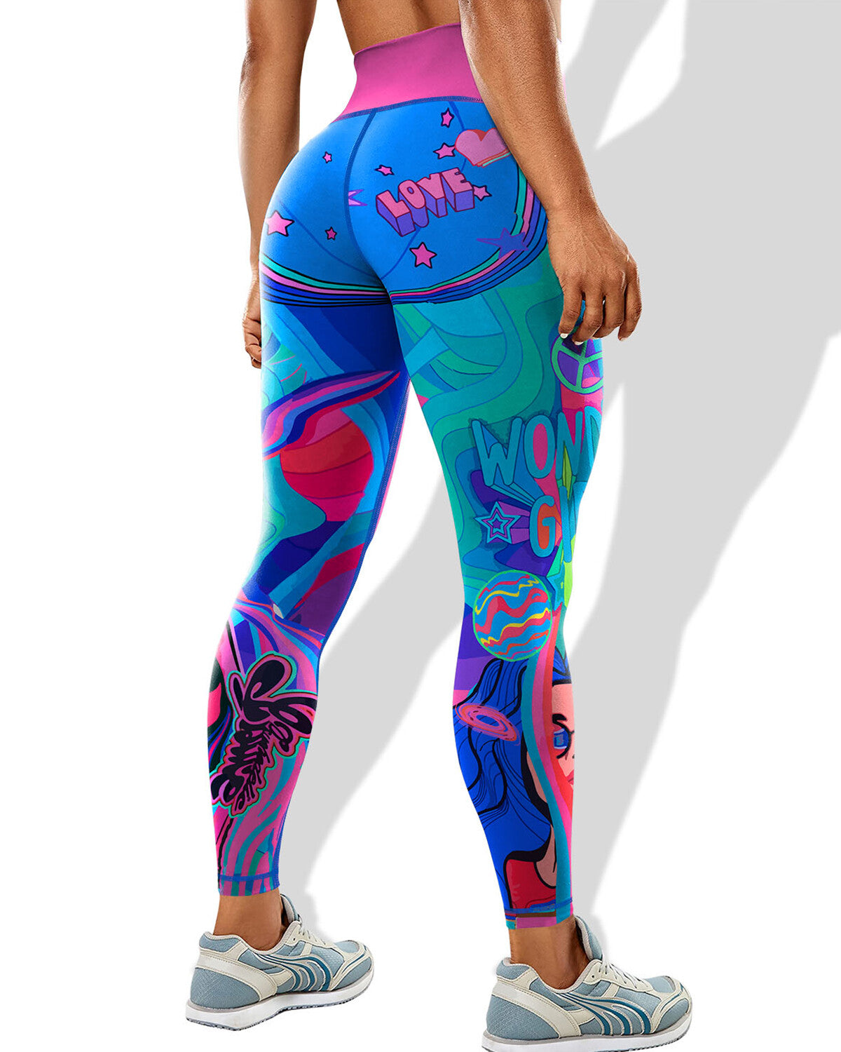 LeRoxy | Wonder Girl Leggings | Comfortabele & Trendy Legging voor Dames | Ideaal voor Sport & Dagelijks