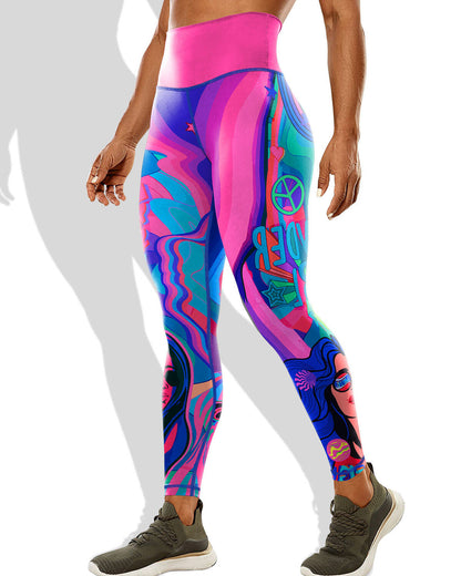 LeRoxy | Wonder Girl Leggings | Comfortabele & Trendy Legging voor Dames | Ideaal voor Sport & Dagelijks