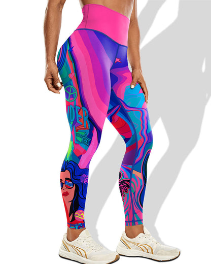 LeRoxy | Wonder Girl Leggings | Comfortabele & Trendy Legging voor Dames | Ideaal voor Sport & Dagelijks
