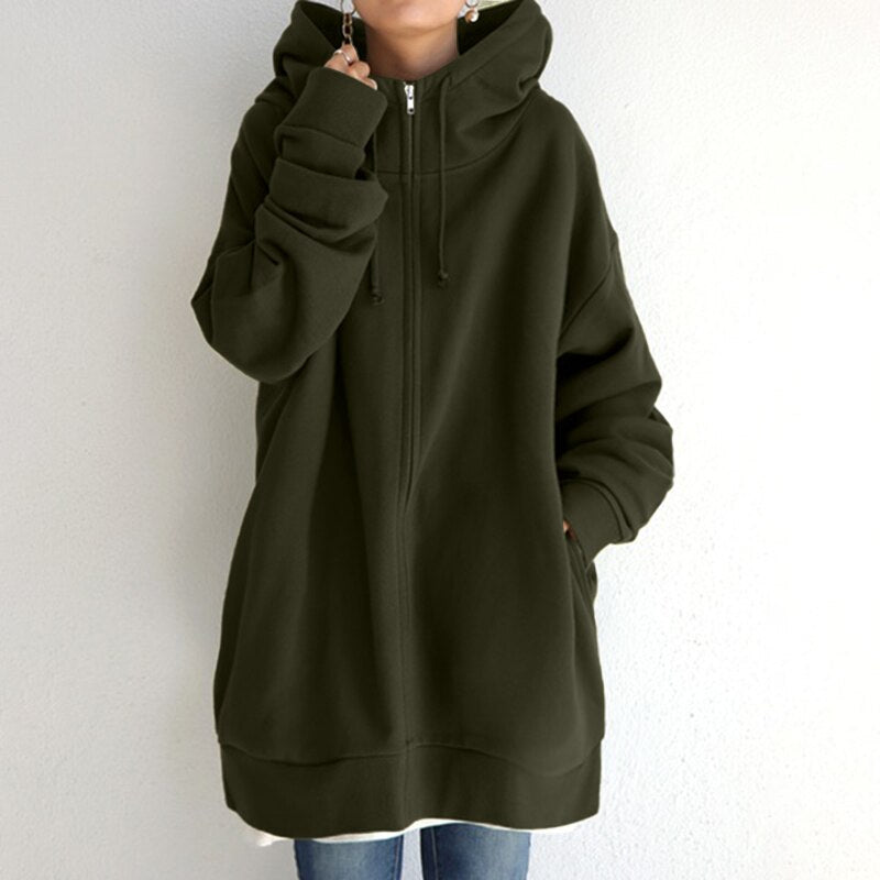 LeRoxy | Oversized winter hoodie met capuchon