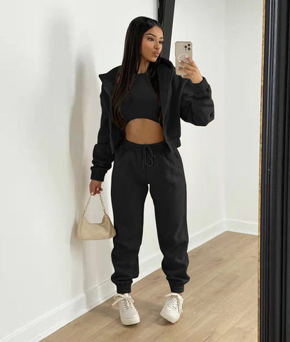 LeRoxy – Stijlvolle Casual Driedelige Set | Comfort & Elegantie
