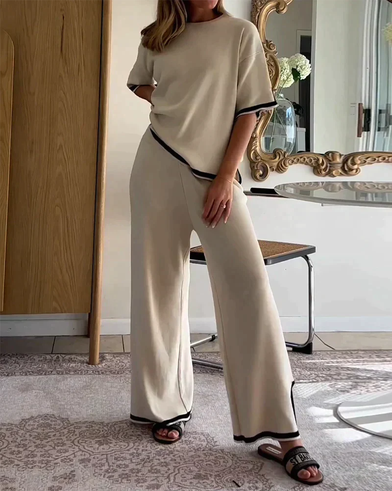 LeRoxy Chique Dames Set - Elegante en Modieuze Outfit voor Elke Gelegenheid