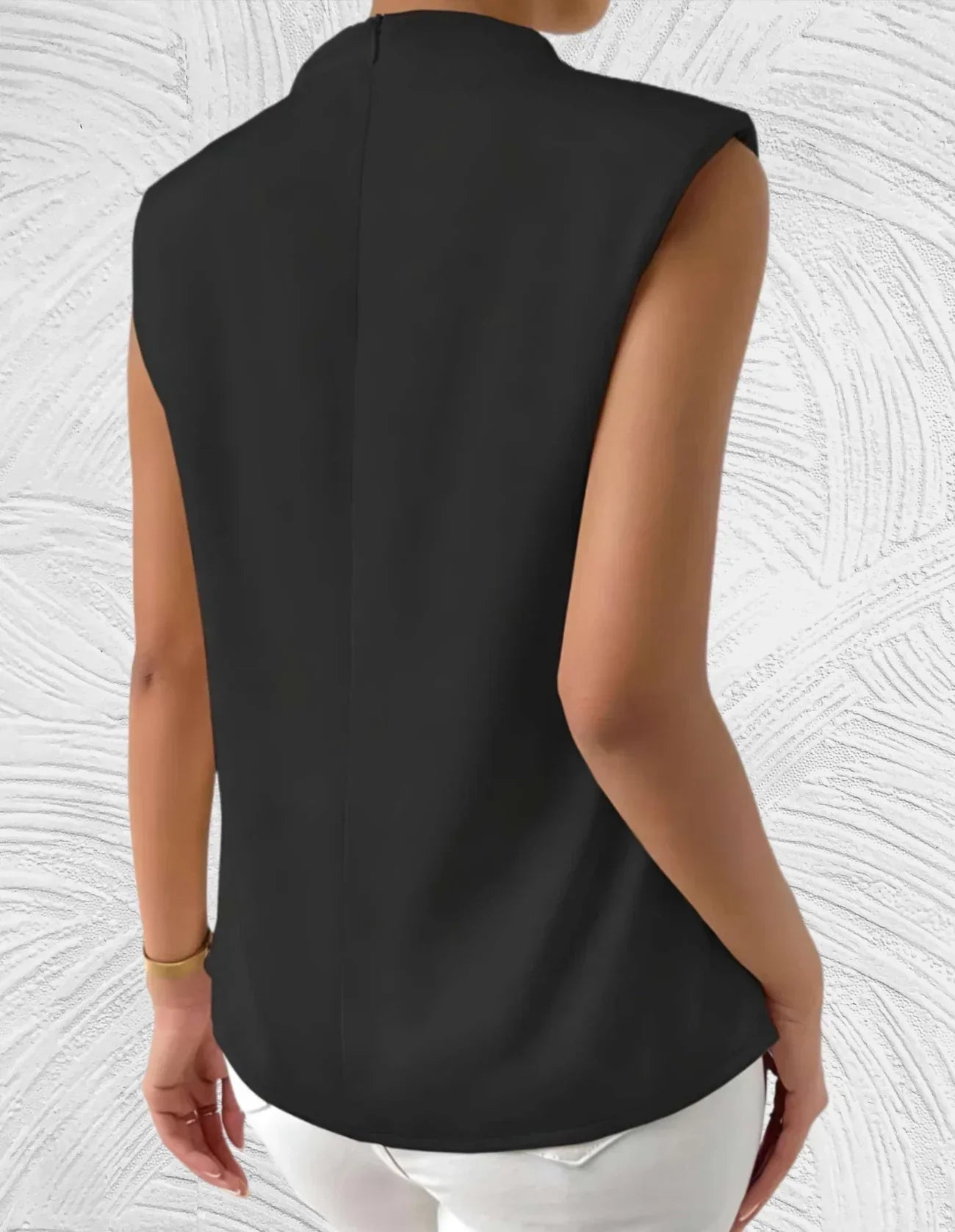 LeRoxy | Dames Mouwloze Chique Blouse | Comfortabele en Stijlvolle Top voor Zomer