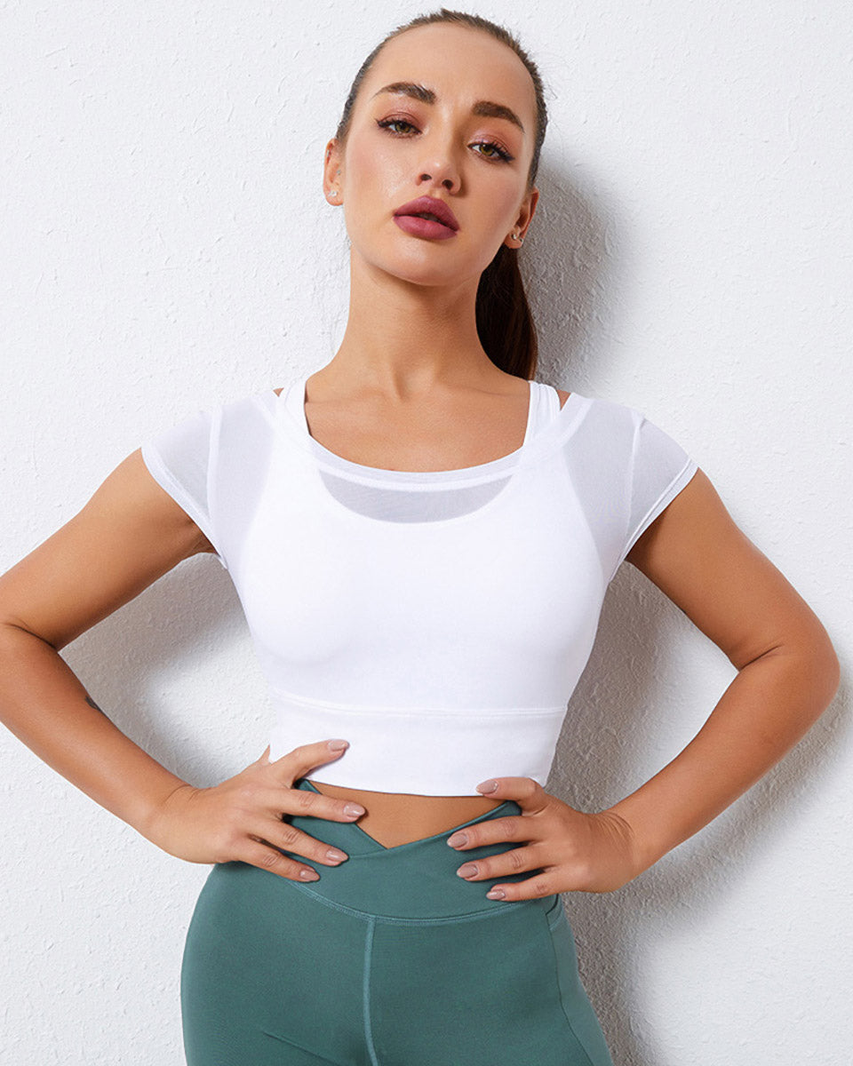 LeRoxy | Double Layer Sports Bra for Maximum Comfort and Support | Perfect for Active Women