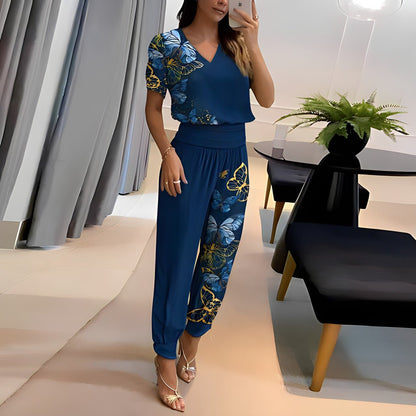 LeRoxy - Elegante Luchtige Broek & Shirt | Stijlvolle Comfort voor Elke Gelegenheid