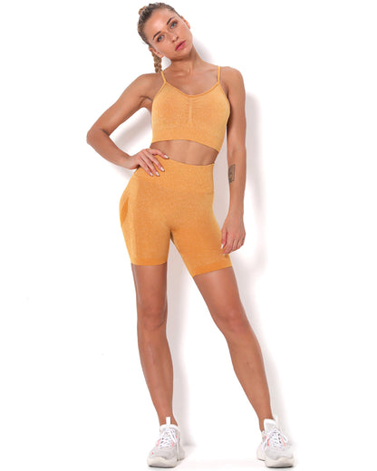 LeRoxy | Naadloze sportshorts voor dames | hoge taille, geschikt voor fitness