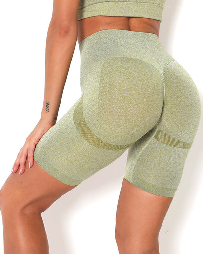 LeRoxy | Naadloze sportshorts voor dames | hoge taille, geschikt voor fitness