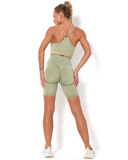 LeRoxy | Naadloze sportshorts voor dames | hoge taille, geschikt voor fitness