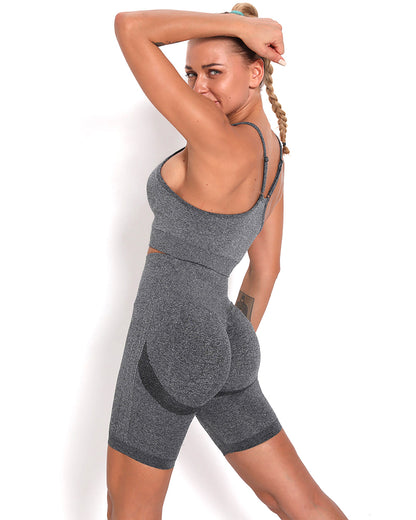LeRoxy | Naadloze sportshorts voor dames | hoge taille, geschikt voor fitness