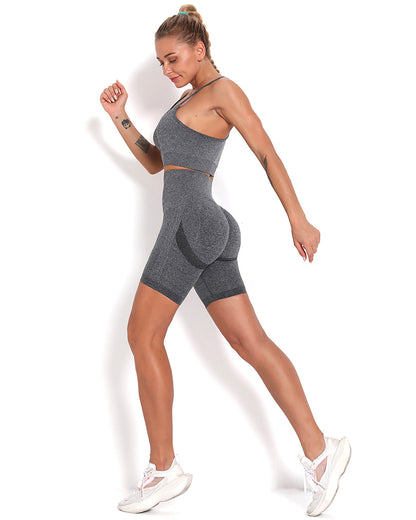 LeRoxy | Naadloze sportshorts voor dames | hoge taille, geschikt voor fitness