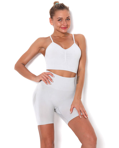 LeRoxy | Naadloze sportshorts voor dames | hoge taille, geschikt voor fitness