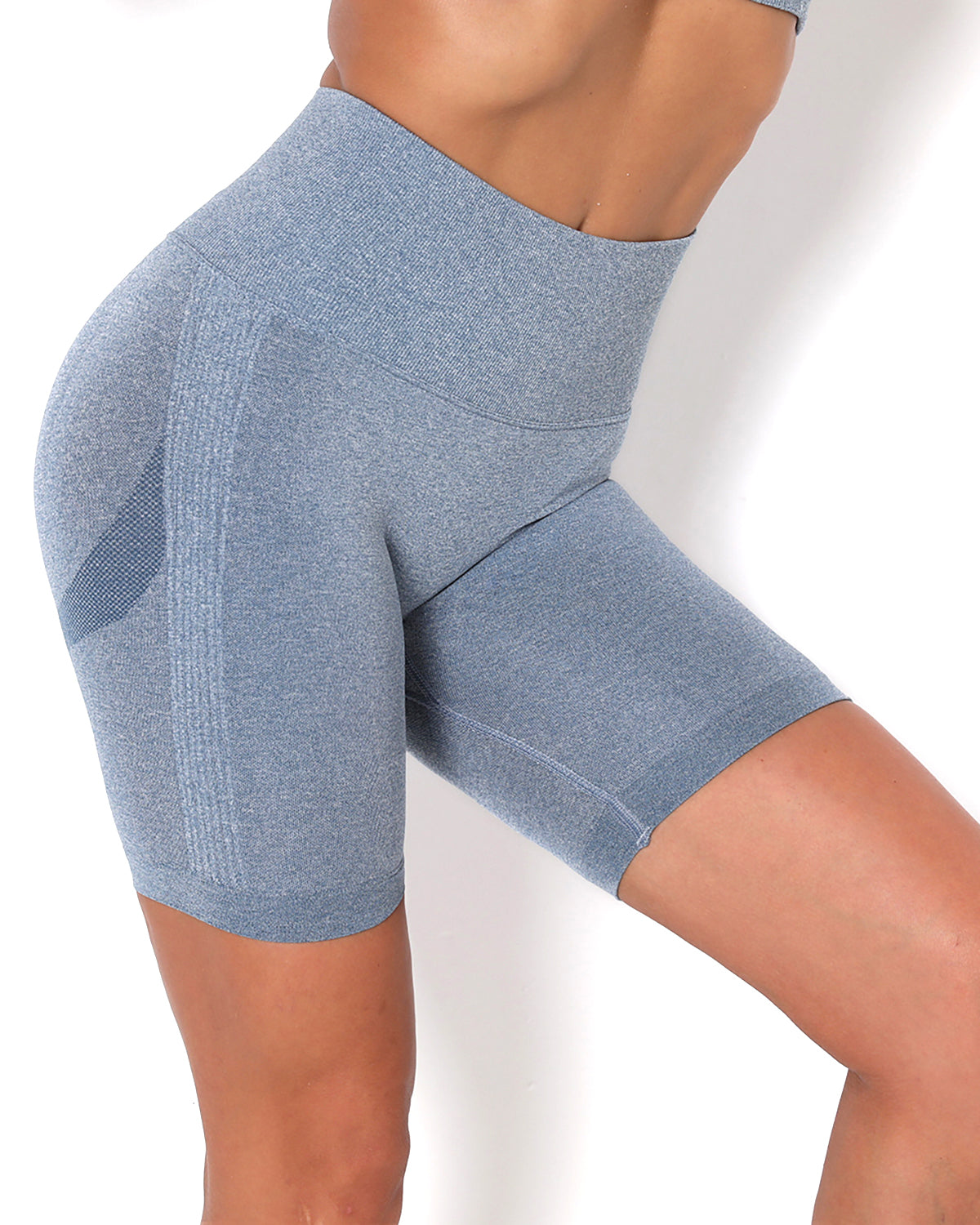 LeRoxy | Naadloze sportshorts voor dames | hoge taille, geschikt voor fitness