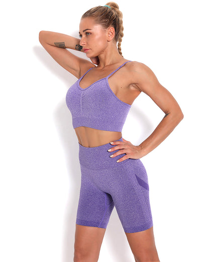 LeRoxy | Naadloze sportshorts voor dames | hoge taille, geschikt voor fitness