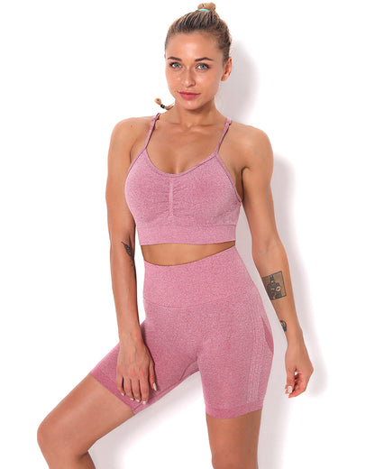 LeRoxy | Naadloze sportshorts voor dames | hoge taille, geschikt voor fitness