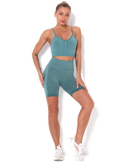 LeRoxy | Naadloze sportshorts voor dames | hoge taille, geschikt voor fitness