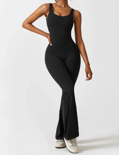 LeRoxy | Dames Jumpsuit | Flared Pijpen en Lage Rug | Elegant en Comfortabel
