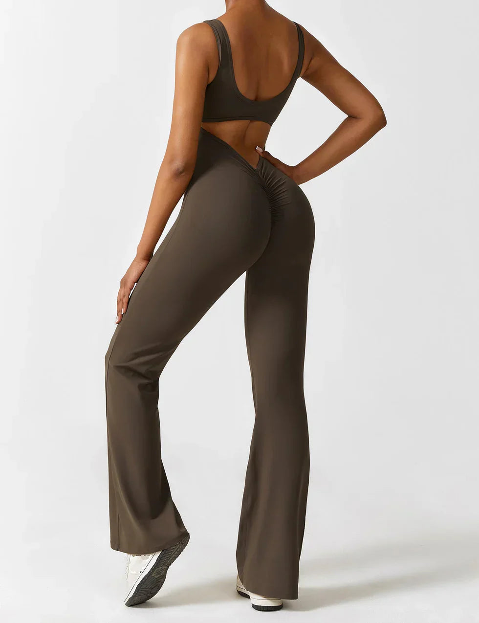 LeRoxy | Dames Jumpsuit | Flared Pijpen en Lage Rug | Elegant en Comfortabel