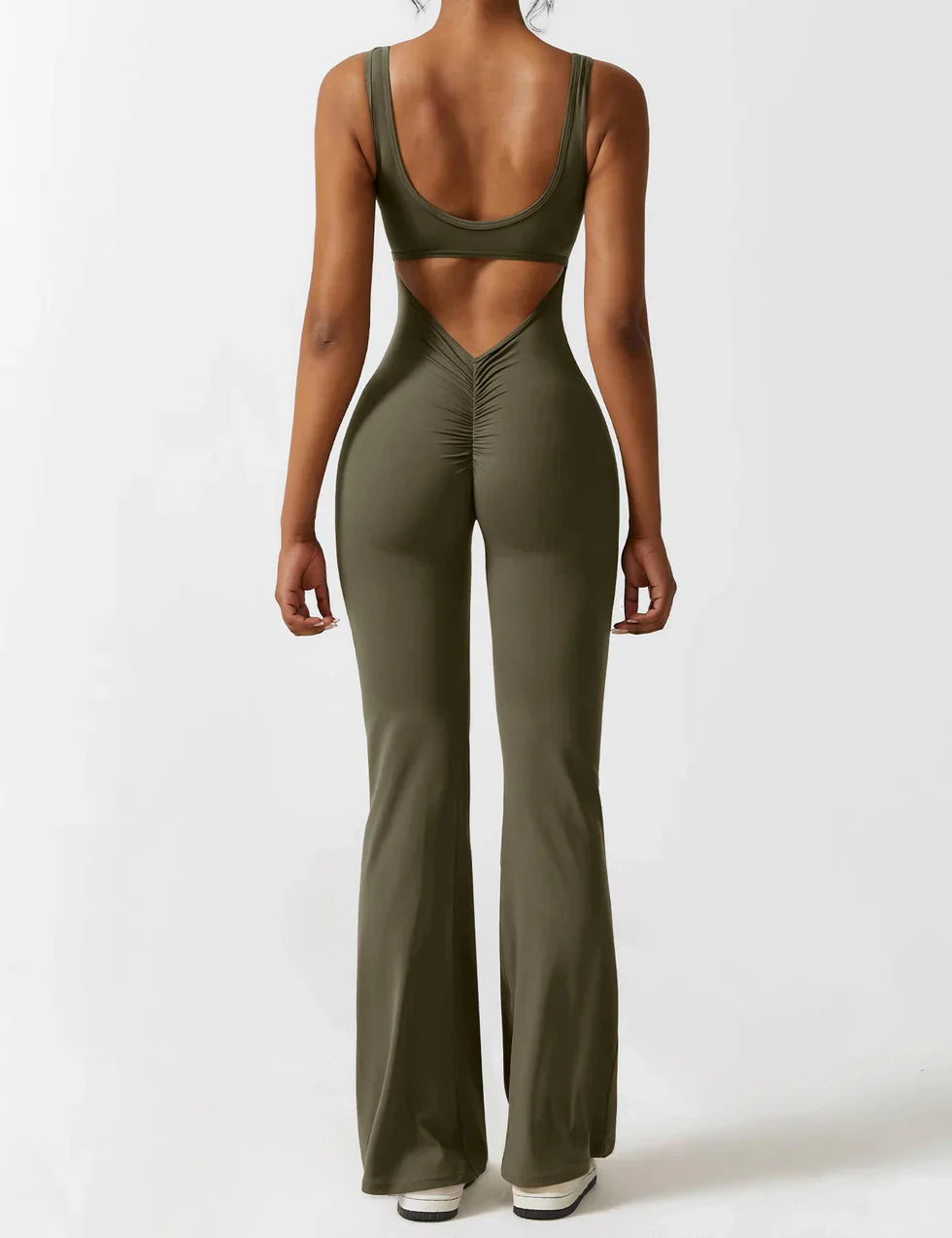 LeRoxy | Dames Jumpsuit | Flared Pijpen en Lage Rug | Elegant en Comfortabel