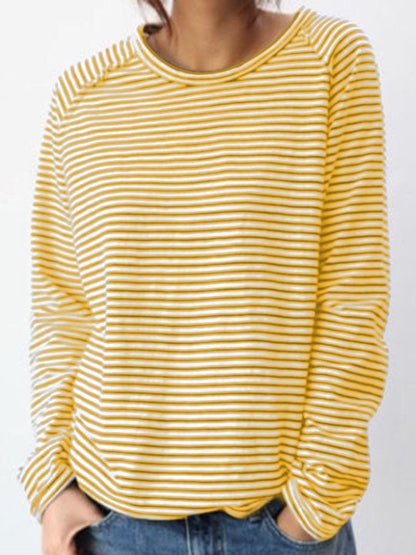 LeRoxy | Dames Longsleeve | Gestreept | Casual Shirt met Lange Mouwen