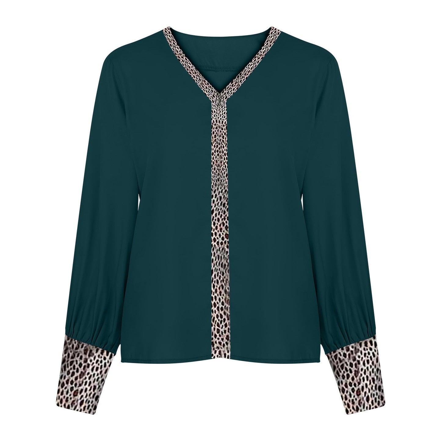 LeRoxy | Elegante Luipaardprint Blouse voor Dames | Stijlvol & Chic